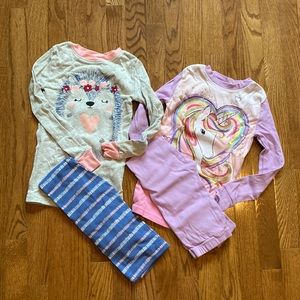 Pajama Bundle. Kirkland brand long sleeve PJ bundle size 7.